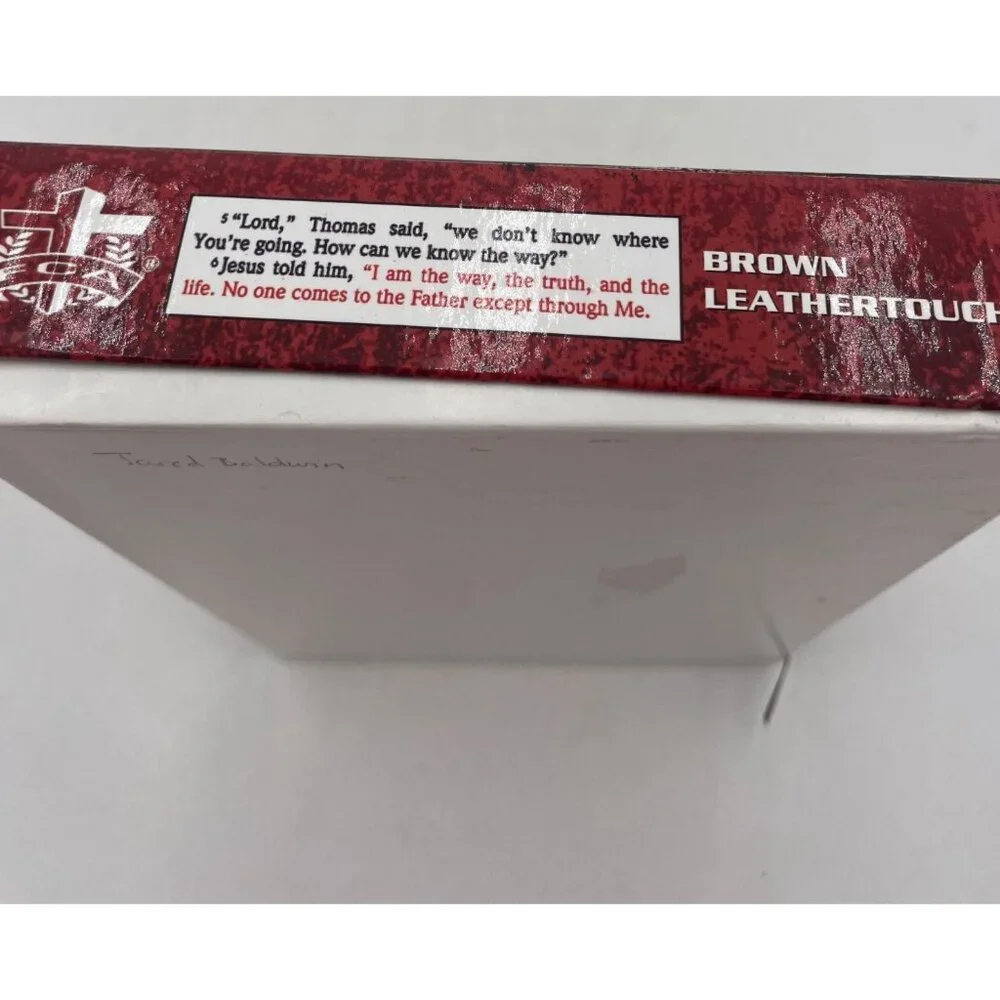 The Competitors Bible HCSB Devotional For Athletes Brown Leathertouch